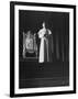 Pope Pius Xii Speaking at the Press Conference-null-Framed Photographic Print