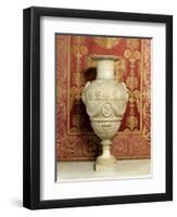 Pope's Apartment, Apartment Louis Xv Bedroom: Vase-null-Framed Giclee Print