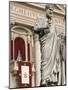 Pope's Balcony and Statue of St. Peter Outside St Peter's Basilica, Vatican, Rome, Lazio-Godong-Mounted Photographic Print