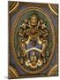 Pope's Coat of Arms in San Clemente Basilica, Rome, Lazio, Italy, Europe-Godong-Mounted Photographic Print