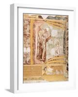 Pope's Dream, Detail from Stories of St Ursula-Tommaso Da Modena Tommaso Da Modena-Framed Giclee Print