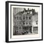 Pope's House Plough Court Lombard Street 1860 London-null-Framed Giclee Print