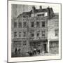 Pope's House Plough Court Lombard Street 1860 London-null-Mounted Giclee Print