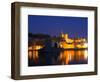 Pope's Palace on the Rhone and Pont Saint St. Benezet, Avignon, Vaucluse, Provence, France-Per Karlsson-Framed Photographic Print