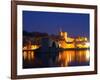 Pope's Palace on the Rhone and Pont Saint St. Benezet, Avignon, Vaucluse, Provence, France-Per Karlsson-Framed Photographic Print