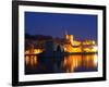 Pope's Palace on the Rhone and Pont Saint St. Benezet, Avignon, Vaucluse, Provence, France-Per Karlsson-Framed Photographic Print