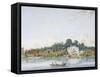 Pope's Villa, Twickenham, Middlesex, C1800-null-Framed Stretched Canvas