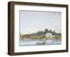 Pope's Villa, Twickenham, Middlesex, C1800-null-Framed Giclee Print