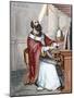 Pope Saint Leo II (611-683)-null-Mounted Giclee Print