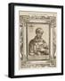 Pope Sisinnius-null-Framed Art Print