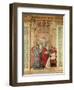 Pope Sixtus IV Installs Bartolommeo Platina as Director of the Vatican Library, C. 1477-Melozzo Da Forli-Framed Giclee Print