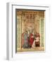 Pope Sixtus IV Installs Bartolommeo Platina as Director of the Vatican Library, C. 1477-Melozzo Da Forli-Framed Giclee Print