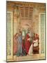 Pope Sixtus IV Installs Bartolommeo Platina as Director of the Vatican Library, C. 1477-Melozzo Da Forli-Mounted Giclee Print