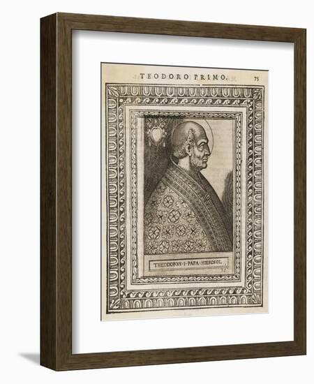 Pope Theodorus I-null-Framed Art Print