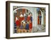 Pope Urban II Announcing First Crusade, 1095, Miniature Taken from This History of Crusades-null-Framed Giclee Print