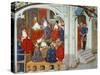 Pope Urban II Announcing First Crusade, 1095, Miniature Taken from This History of Crusades-null-Stretched Canvas