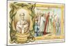 Pope Urban II Preaching the First Crusade, 1095-null-Mounted Giclee Print