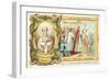 Pope Urban II Preaching the First Crusade, 1095-null-Framed Giclee Print