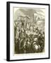 Pope Urban II Preaching the First Crusade in the Market-Place of Clermont-null-Framed Giclee Print