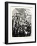 Pope Urban Ii. Preaching the First Crusade in the Market Place of Clermont-null-Framed Giclee Print