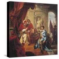 Pope Urban VIII Receiving the Principality of Palestrina from the Hands of Francesco Colonna-null-Stretched Canvas