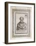 Pope Victor I Pope and Saint-Cavallieri-Framed Art Print