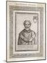 Pope Victor I Pope and Saint-Cavallieri-Mounted Art Print