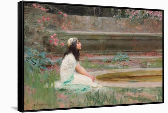 Popeia-Herbert James Draper-Framed Stretched Canvas