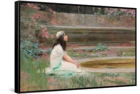 Popeia-Herbert James Draper-Framed Stretched Canvas