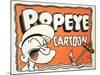 Popeye Cartoon, 1937-null-Mounted Art Print