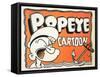 Popeye Cartoon, 1937-null-Framed Stretched Canvas