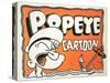 Popeye Cartoon, 1937-null-Stretched Canvas