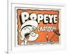 Popeye Cartoon, 1937-null-Framed Art Print