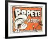 Popeye Cartoon, 1937-null-Framed Art Print