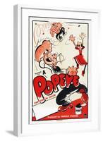 Popeye (Left)-null-Framed Art Print