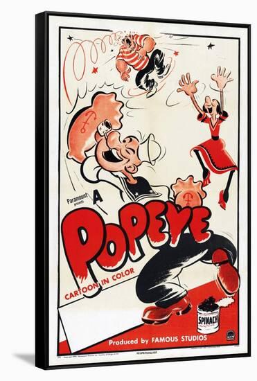 Popeye (Left)-null-Framed Stretched Canvas