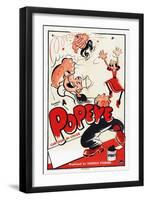 Popeye (Left)-null-Framed Art Print