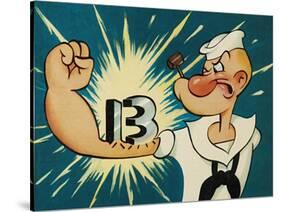 Popeye the Sailor, 1960-null-Stretched Canvas