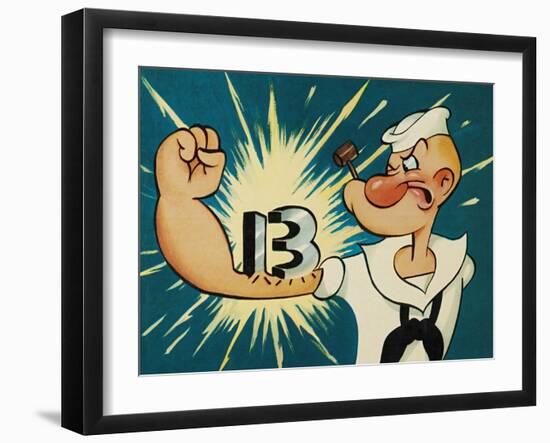 Popeye the Sailor, 1960-null-Framed Giclee Print