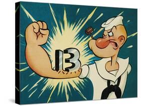 Popeye the Sailor, 1960-null-Stretched Canvas