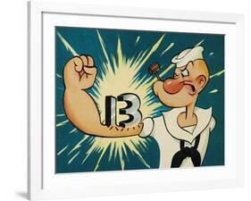 Popeye the Sailor, 1960-null-Framed Giclee Print