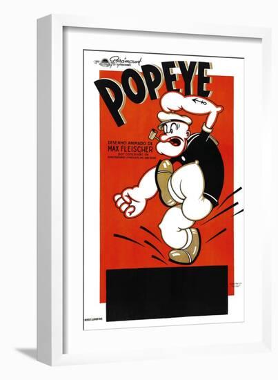 Popeye-null-Framed Art Print