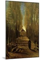 Poplar Avenue in Autumn, October 1884-Vincent van Gogh-Mounted Giclee Print