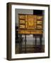 Poplar Cabinet Inlaid with Various Woods-null-Framed Giclee Print