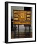 Poplar Cabinet Inlaid with Various Woods-null-Framed Giclee Print