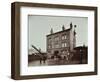 Poplar Fire Station, No 75 West India Dock Road, Poplar, London, 1905-null-Framed Photographic Print