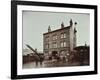 Poplar Fire Station, No 75 West India Dock Road, Poplar, London, 1905-null-Framed Photographic Print