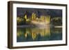 Poplar trees in autumnal colours, San Carlos de Bariloche, Patagonia, Argentina-Ed Rhodes-Framed Photographic Print