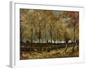 Poplars, 1885-Vincent van Gogh-Framed Giclee Print