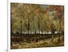 Poplars, 1885-Vincent van Gogh-Framed Giclee Print